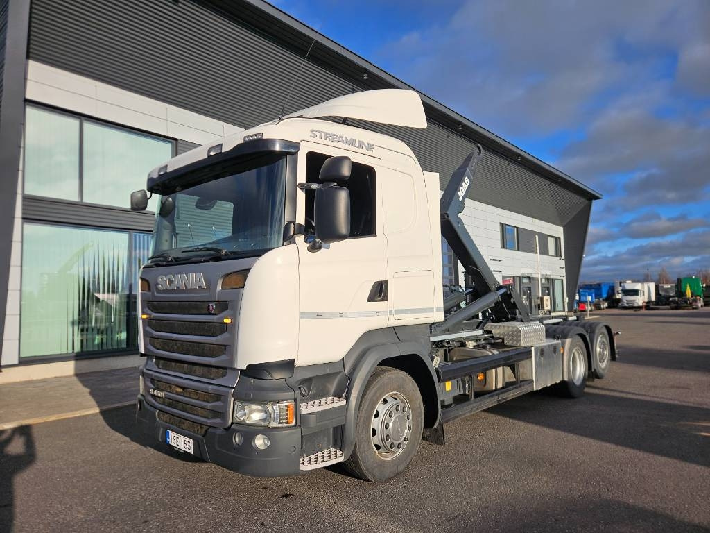Scania R 450 6x2*4 - Camion ampliroll: photos 1 Scania R 450 6x2*4 - Camion ampliroll: photos 1