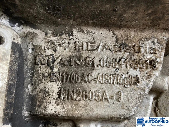 MAN Alu bundkar ramme / Crankcase yoke OEM 51.05841-3019 - Moteur et pièces pour Camion: photos 3 MAN Alu bundkar ramme / Crankcase yoke OEM 51.05841-3019 - Moteur et pièces pour Camion: photos 3