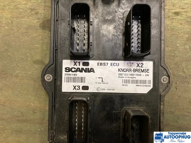 SCANIA ECU BMS KNORR BREMSE P/N: 2561589 / 2594185 - Bloc de gestion pour Camion: photos 2 SCANIA ECU BMS KNORR BREMSE P/N: 2561589 / 2594185 - Bloc de gestion pour Camion: photos 2