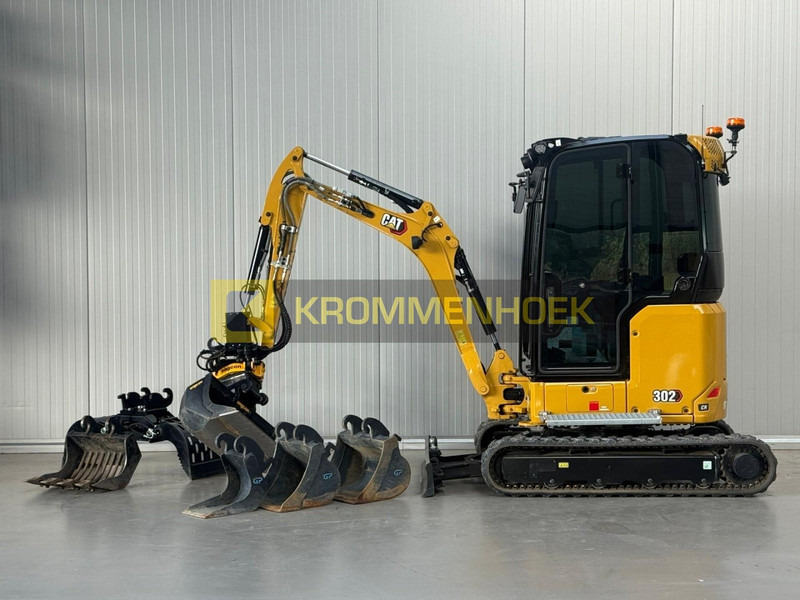 Caterpillar 302 CR Vol opties !! Engcon Draaikantelstuk - Mini pelle: photos 1 Caterpillar 302 CR Vol opties !! Engcon Draaikantelstuk - Mini pelle: photos 1