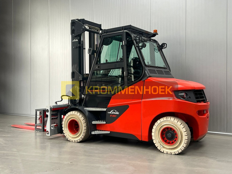Linde E 80-900 - Chariot élévateur électrique: photos 3 Linde E 80-900 - Chariot élévateur électrique: photos 3
