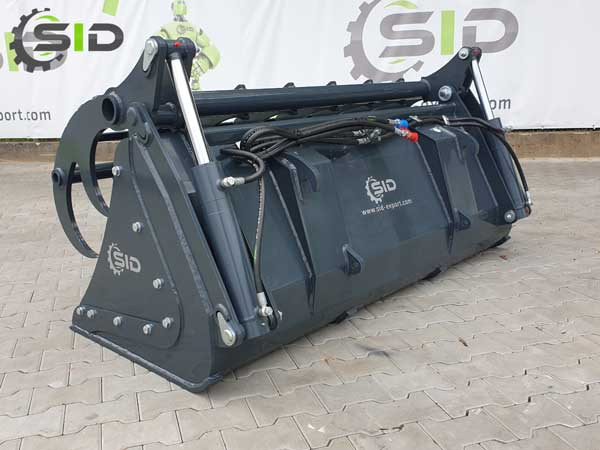 SID GREIFSCHAUFEL GEBRANNTE ZINKEN / Godet Crocodile BMS / Grab bucket burned tines 1,0 m - Benne preneuse pour Tracteur agricole: photos 5 SID GREIFSCHAUFEL GEBRANNTE ZINKEN / Godet Crocodile BMS / Grab bucket burned tines 1,0 m - Benne preneuse pour Tracteur agricole: photos 5