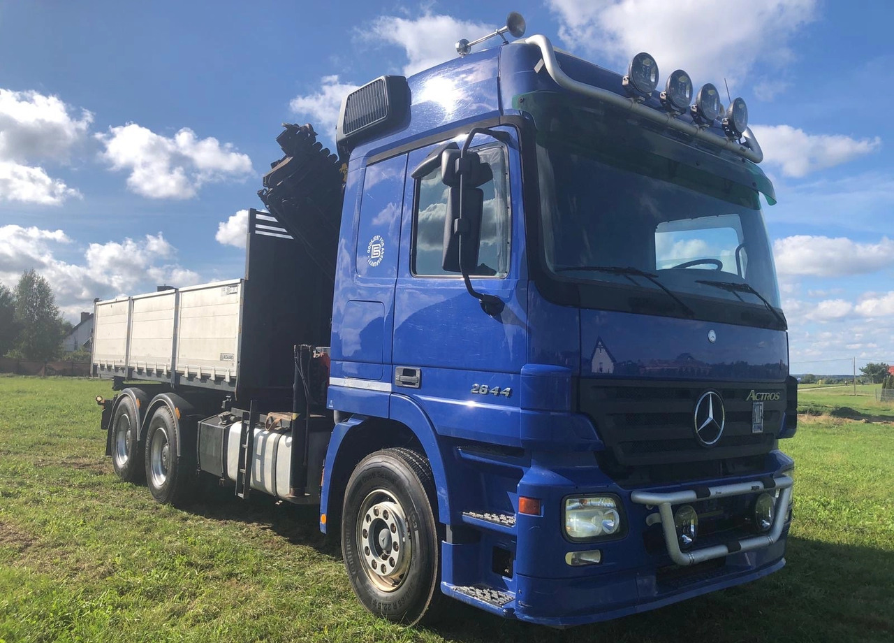 MERCEDES-BENZ ACTROS PALFINGER 29TON/M ENERGETYKA!! 6x6 6x4 - Camion grue: photos 1 MERCEDES-BENZ ACTROS PALFINGER 29TON/M ENERGETYKA!! 6x6 6x4 - Camion grue: photos 1