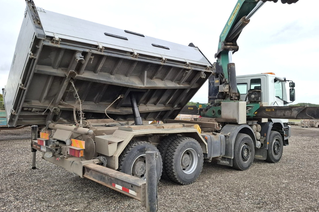 IVECO 480 EUROTRAKKER 8x4/TÜV/Palfinger PK 44002 G/MEILLER - Camion benne, Camion grue: photos 5 IVECO 480 EUROTRAKKER 8x4/TÜV/Palfinger PK 44002 G/MEILLER - Camion benne, Camion grue: photos 5