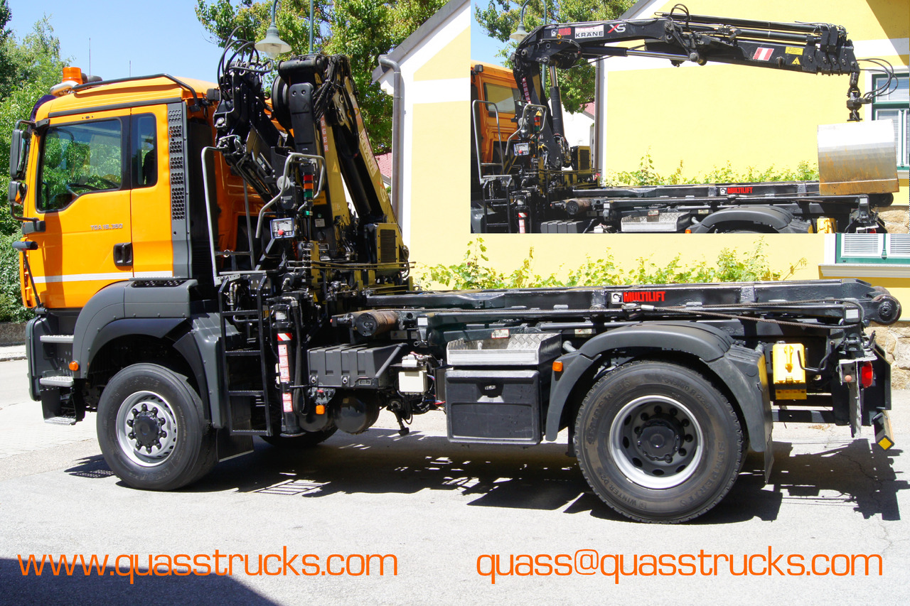 MAN TGA 18.360 BL 4x4/Euro4/TÜV/HIAB 111/MULTILIFT/Winterdienst - Camion benne, Camion grue: photos 3 MAN TGA 18.360 BL 4x4/Euro4/TÜV/HIAB 111/MULTILIFT/Winterdienst - Camion benne, Camion grue: photos 3