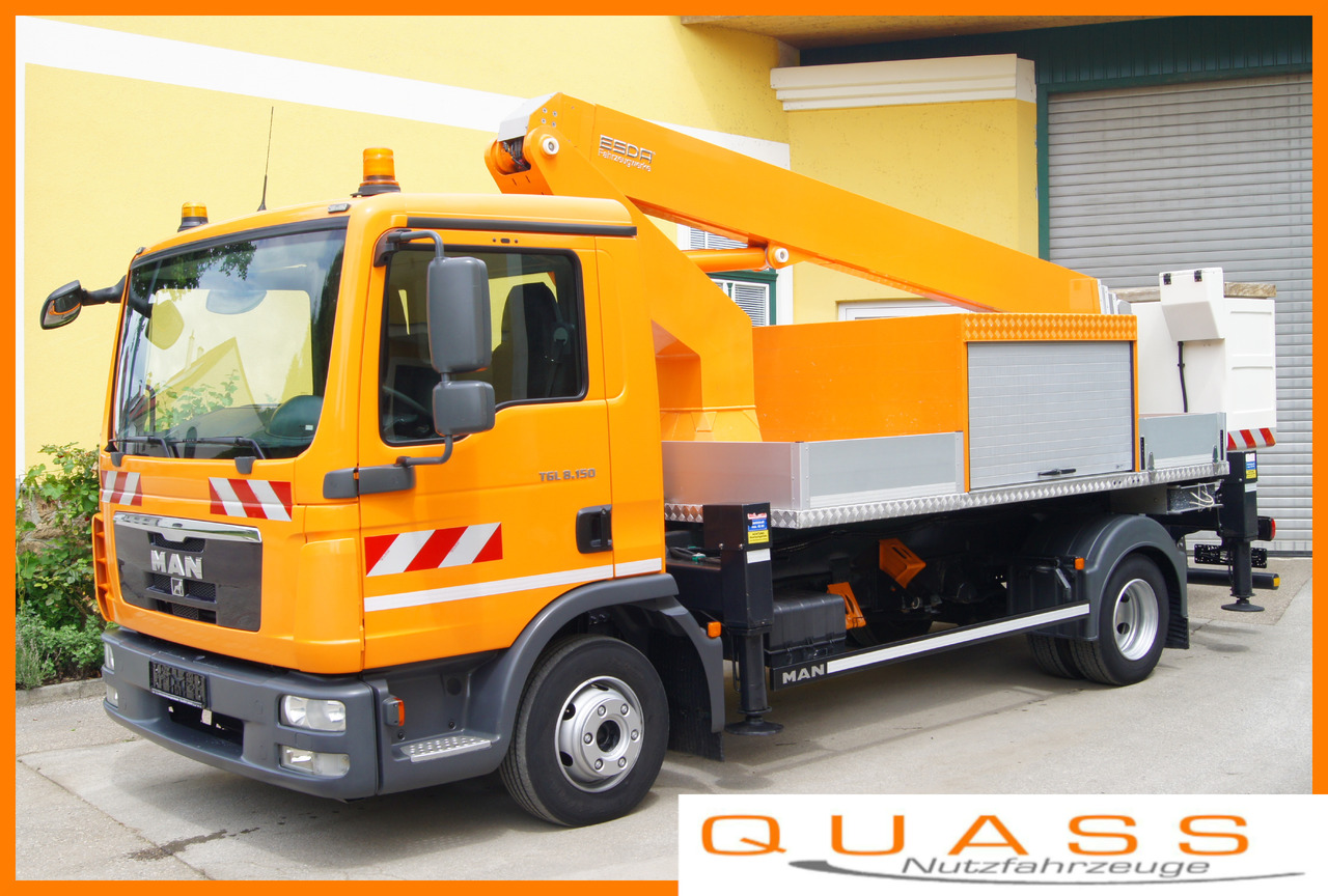 MAN TGL 8.150/TÜV/ESDA 21,5m Hubarbeitsbühne/Steiger/EURO 5 - Camion avec nacelle: photos 1 MAN TGL 8.150/TÜV/ESDA 21,5m Hubarbeitsbühne/Steiger/EURO 5 - Camion avec nacelle: photos 1