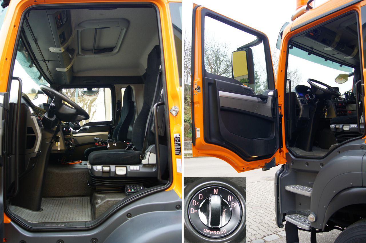 Camion ampliroll, Camion grue MAN TGS 28.400 BL 6x4-4/PK 12002 D/PALIFT/Winterdienst/Streuer/Pflug: photos 10