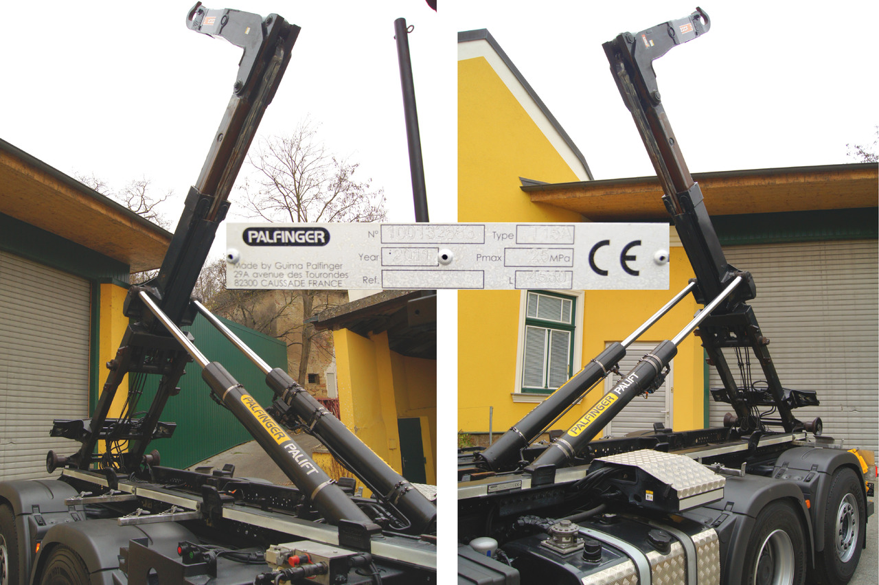 Camion ampliroll, Camion grue MAN TGS 28.400 BL 6x4-4/PK 12002 D/PALIFT/Winterdienst/Streuer/Pflug: photos 20