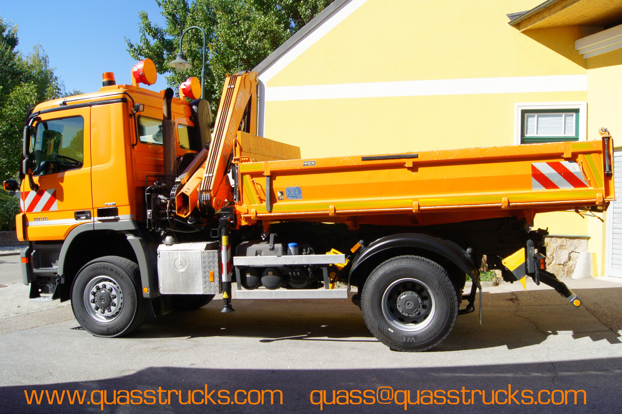 MERCEDES-BENZ ACTROS 1836 /4x4/TÜV/FASSI 110/MEILLER/Winterdienst/Wechselsystem - Engin de déneigement: photos 2 MERCEDES-BENZ ACTROS 1836 /4x4/TÜV/FASSI 110/MEILLER/Winterdienst/Wechselsystem - Engin de déneigement: photos 2