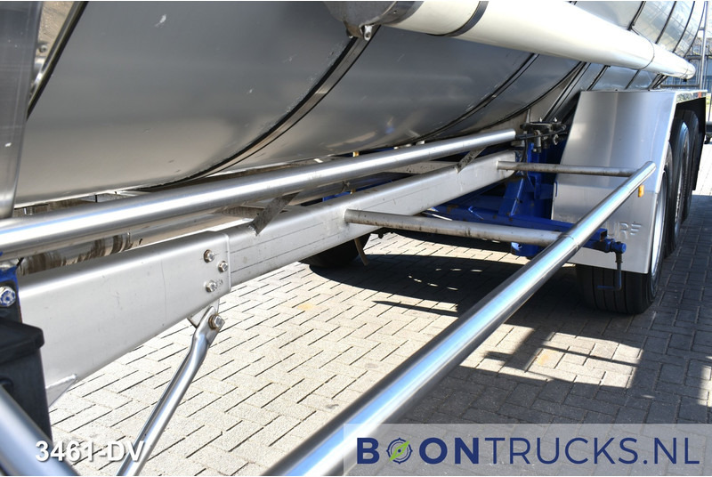 Semi-remorque citerne Burg BPO 12-27 Z TANK | 32,8 M³ * 3 COMP. * FOOD * STAINLESS STEEL * APK 10-2025: photos 12