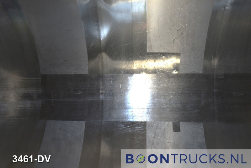 Semi-remorque citerne Burg BPO 12-27 Z TANK | 32,8 M³ * 3 COMP. * FOOD * STAINLESS STEEL * APK 10-2025: photos 10