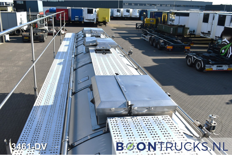 Burg BPO 12-27 Z TANK | 32,8 M³ * 3 COMP. * FOOD * STAINLESS STEEL * APK 10-2025 - Semi-remorque citerne: photos 2 Burg BPO 12-27 Z TANK | 32,8 M³ * 3 COMP. * FOOD * STAINLESS STEEL * APK 10-2025 - Semi-remorque citerne: photos 2