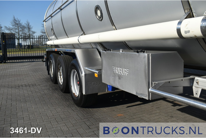 Semi-remorque citerne Burg BPO 12-27 Z TANK | 32,8 M³ * 3 COMP. * FOOD * STAINLESS STEEL * APK 10-2025: photos 15