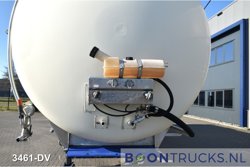 Semi-remorque citerne Burg BPO 12-27 Z TANK | 32,8 M³ * 3 COMP. * FOOD * STAINLESS STEEL * APK 10-2025: photos 13