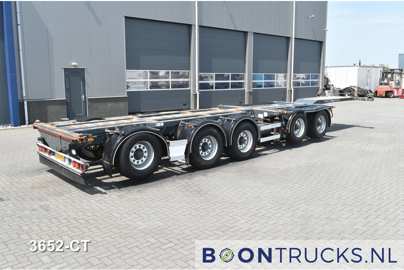 D-Tec CT-60-05D COMBITRAILER | 2x20-30-40-45ft HC * 3x STEERING * 3x LIFT AXLE * NL TRAILER * APK 02-2026 - Semi-remorque porte-conteneur/ Caisse mobile: photos 1 D-Tec CT-60-05D COMBITRAILER | 2x20-30-40-45ft HC * 3x STEERING * 3x LIFT AXLE * NL TRAILER * APK 02-2026 - Semi-remorque porte-conteneur/ Caisse mobile: photos 1