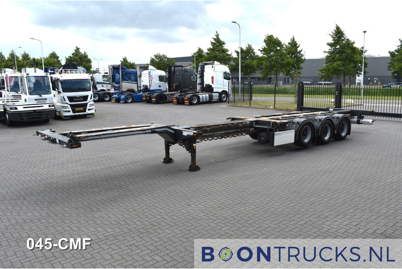 D-Tec FLEXITRAILER | 2x20-30-40-45ft HC * 2x EXTENDABLE * LIFT AXLE * NL TRAILER - Semi-remorque porte-conteneur/ Caisse mobile: photos 5 D-Tec FLEXITRAILER | 2x20-30-40-45ft HC * 2x EXTENDABLE * LIFT AXLE * NL TRAILER - Semi-remorque porte-conteneur/ Caisse mobile: photos 5