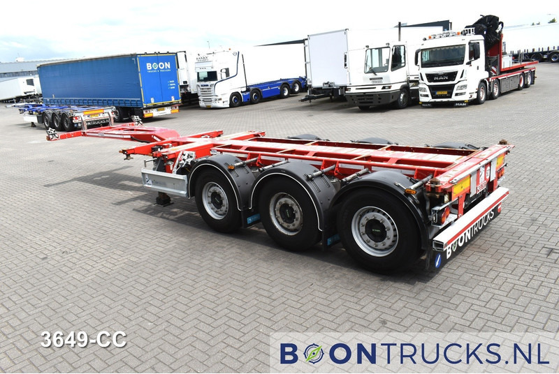 D-Tec FLEXITRAILER | 2x20-30-40-45ft HC * 2x LIFT AXLE * 2x EXTENDABLE * NL TRAILER * APK 09-2026 - Semi-remorque porte-conteneur/ Caisse mobile: photos 3 D-Tec FLEXITRAILER | 2x20-30-40-45ft HC * 2x LIFT AXLE * 2x EXTENDABLE * NL TRAILER * APK 09-2026 - Semi-remorque porte-conteneur/ Caisse mobile: photos 3