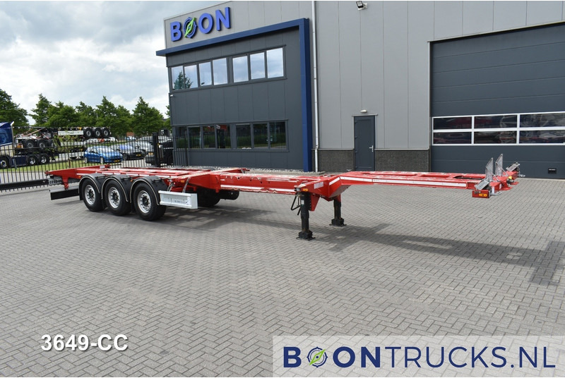 D-Tec FLEXITRAILER | 2x20-30-40-45ft HC * 2x LIFT AXLE * 2x EXTENDABLE * NL TRAILER * APK 09-2026 - Semi-remorque porte-conteneur/ Caisse mobile: photos 4 D-Tec FLEXITRAILER | 2x20-30-40-45ft HC * 2x LIFT AXLE * 2x EXTENDABLE * NL TRAILER * APK 09-2026 - Semi-remorque porte-conteneur/ Caisse mobile: photos 4