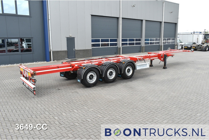 D-Tec FLEXITRAILER | 2x20-30-40-45ft HC * 2x LIFT AXLE * 2x EXTENDABLE * NL TRAILER * APK 09-2026 - Semi-remorque porte-conteneur/ Caisse mobile: photos 2 D-Tec FLEXITRAILER | 2x20-30-40-45ft HC * 2x LIFT AXLE * 2x EXTENDABLE * NL TRAILER * APK 09-2026 - Semi-remorque porte-conteneur/ Caisse mobile: photos 2