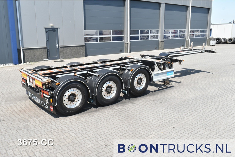 D-Tec FLEXITRAILER | 2x20-30-40-45ft HC * BPW / DISC * ALCOA * 3x EXTENDABLE - Semi-remorque porte-conteneur/ Caisse mobile: photos 1 D-Tec FLEXITRAILER | 2x20-30-40-45ft HC * BPW / DISC * ALCOA * 3x EXTENDABLE - Semi-remorque porte-conteneur/ Caisse mobile: photos 1