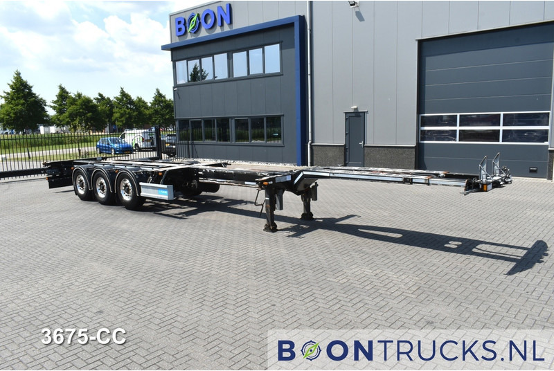 D-Tec FLEXITRAILER | 2x20-30-40-45ft HC * BPW / DISC * ALCOA * 3x EXTENDABLE - Semi-remorque porte-conteneur/ Caisse mobile: photos 4 D-Tec FLEXITRAILER | 2x20-30-40-45ft HC * BPW / DISC * ALCOA * 3x EXTENDABLE - Semi-remorque porte-conteneur/ Caisse mobile: photos 4
