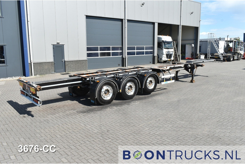 D-Tec FLEXITRAILER | 2x20-30-40-45ft HC * MB / DISC * ALCOA * 2x EXTENDABLE - Semi-remorque porte-conteneur/ Caisse mobile: photos 2 D-Tec FLEXITRAILER | 2x20-30-40-45ft HC * MB / DISC * ALCOA * 2x EXTENDABLE - Semi-remorque porte-conteneur/ Caisse mobile: photos 2