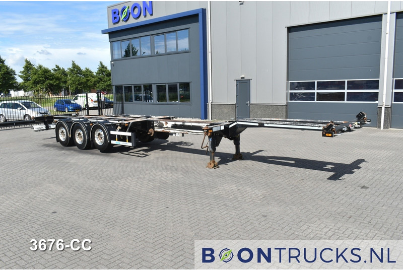 D-Tec FLEXITRAILER | 2x20-30-40-45ft HC * MB / DISC * ALCOA * 2x EXTENDABLE - Semi-remorque porte-conteneur/ Caisse mobile: photos 4 D-Tec FLEXITRAILER | 2x20-30-40-45ft HC * MB / DISC * ALCOA * 2x EXTENDABLE - Semi-remorque porte-conteneur/ Caisse mobile: photos 4