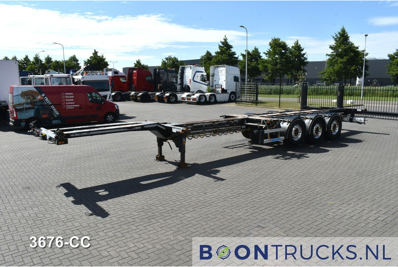 D-Tec FLEXITRAILER | 2x20-30-40-45ft HC * MB / DISC * ALCOA * 2x EXTENDABLE - Semi-remorque porte-conteneur/ Caisse mobile: photos 5 D-Tec FLEXITRAILER | 2x20-30-40-45ft HC * MB / DISC * ALCOA * 2x EXTENDABLE - Semi-remorque porte-conteneur/ Caisse mobile: photos 5