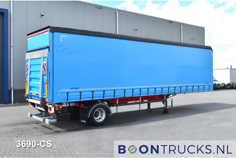KEL-BERG D400V CITY 11M | TRIDEC STUURAS * 2.5 T LAADKLEP * HH VLOER * NIEUWSTAAT - Semi-remorque rideaux coulissants: photos 1 KEL-BERG D400V CITY 11M | TRIDEC STUURAS * 2.5 T LAADKLEP * HH VLOER * NIEUWSTAAT - Semi-remorque rideaux coulissants: photos 1