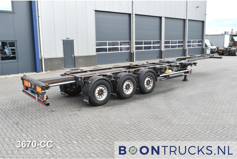 Kögel PORT 40 SIMPLEX 20 | 2x20-30-40ft HC * LIFT AXLE * SAF / DISC * EXTENDABLE REAR * MOT 02-2026 - Semi-remorque porte-conteneur/ Caisse mobile: photos 2 Kögel PORT 40 SIMPLEX 20 | 2x20-30-40ft HC * LIFT AXLE * SAF / DISC * EXTENDABLE REAR * MOT 02-2026 - Semi-remorque porte-conteneur/ Caisse mobile: photos 2