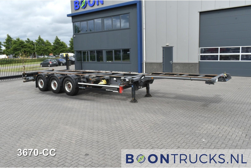 Kögel PORT 40 SIMPLEX 20 | 2x20-30-40ft HC * LIFT AXLE * SAF / DISC * EXTENDABLE REAR * MOT 02-2026 - Semi-remorque porte-conteneur/ Caisse mobile: photos 4 Kögel PORT 40 SIMPLEX 20 | 2x20-30-40ft HC * LIFT AXLE * SAF / DISC * EXTENDABLE REAR * MOT 02-2026 - Semi-remorque porte-conteneur/ Caisse mobile: photos 4