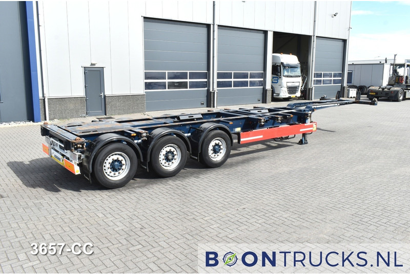 Krone SD BOX LINER | 2x20-40-45ft HC * LIFT AXLE * BPW/DISC * EXTENDABLE REAR * 10x AVAILABLE - Semi-remorque porte-conteneur/ Caisse mobile: photos 1 Krone SD BOX LINER | 2x20-40-45ft HC * LIFT AXLE * BPW/DISC * EXTENDABLE REAR * 10x AVAILABLE - Semi-remorque porte-conteneur/ Caisse mobile: photos 1