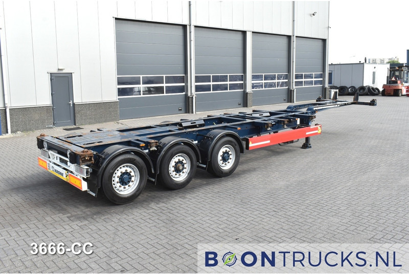 Krone SD BOX LINER | 2x20-40-45ft HC * LIFT AXLE * BPW/DISC * EXTENDABLE REAR * 10x AVAILABLE - Semi-remorque porte-conteneur/ Caisse mobile: photos 1 Krone SD BOX LINER | 2x20-40-45ft HC * LIFT AXLE * BPW/DISC * EXTENDABLE REAR * 10x AVAILABLE - Semi-remorque porte-conteneur/ Caisse mobile: photos 1