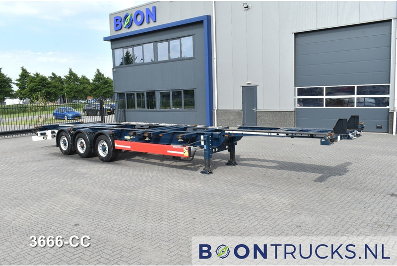 Krone SD BOX LINER | 2x20-40-45ft HC * LIFT AXLE * BPW/DISC * EXTENDABLE REAR * 10x AVAILABLE - Semi-remorque porte-conteneur/ Caisse mobile: photos 4 Krone SD BOX LINER | 2x20-40-45ft HC * LIFT AXLE * BPW/DISC * EXTENDABLE REAR * 10x AVAILABLE - Semi-remorque porte-conteneur/ Caisse mobile: photos 4