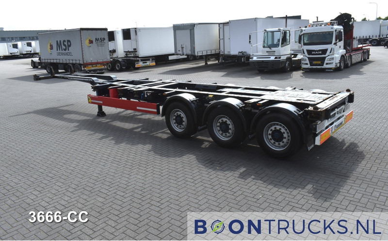 Krone SD BOX LINER | 2x20-40-45ft HC * LIFT AXLE * BPW/DISC * EXTENDABLE REAR * 10x AVAILABLE - Semi-remorque porte-conteneur/ Caisse mobile: photos 3 Krone SD BOX LINER | 2x20-40-45ft HC * LIFT AXLE * BPW/DISC * EXTENDABLE REAR * 10x AVAILABLE - Semi-remorque porte-conteneur/ Caisse mobile: photos 3