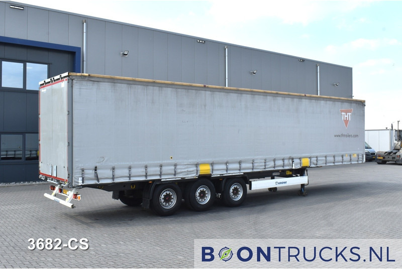 Krone SD PROFI LINER | HUCKEPACK * SAF / DISC * NL TRAILER - Semi-remorque rideaux coulissants: photos 1 Krone SD PROFI LINER | HUCKEPACK * SAF / DISC * NL TRAILER - Semi-remorque rideaux coulissants: photos 1