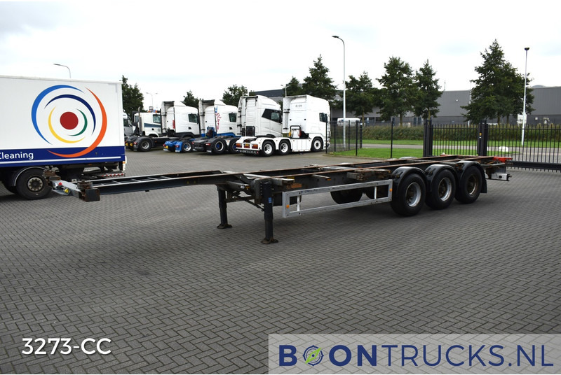 Krone SDC 27 FIXED | 2x20-30-40ft HC * LIFT AXLE * NL TRAILER - Semi-remorque porte-conteneur/ Caisse mobile: photos 3 Krone SDC 27 FIXED | 2x20-30-40ft HC * LIFT AXLE * NL TRAILER - Semi-remorque porte-conteneur/ Caisse mobile: photos 3