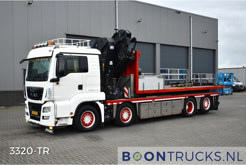 MAN TGS 440 8x2 + HMF 5020-K6 + FJ1000K4 | EURO6 * KABELSYSTEEM 30T * NL TRUCK * TOP! - Camion grue: photos 2 MAN TGS 440 8x2 + HMF 5020-K6 + FJ1000K4 | EURO6 * KABELSYSTEEM 30T * NL TRUCK * TOP! - Camion grue: photos 2