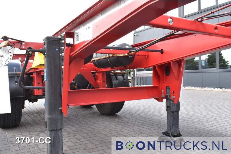 Semi-remorque porte-conteneur/ Caisse mobile Pacton TXC 233 | 20ft * 2980 Kg * BPW / DRUM * NL TRAILER * 3x AVAILABLE: photos 9