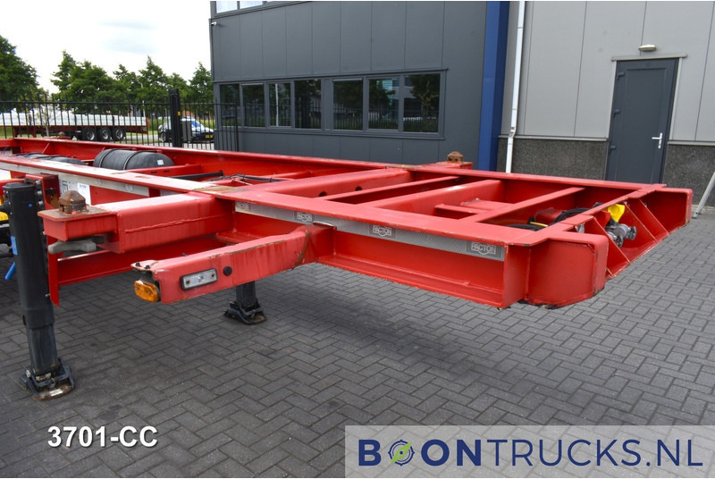 Semi-remorque porte-conteneur/ Caisse mobile Pacton TXC 233 | 20ft * 2980 Kg * BPW / DRUM * NL TRAILER * 3x AVAILABLE: photos 6