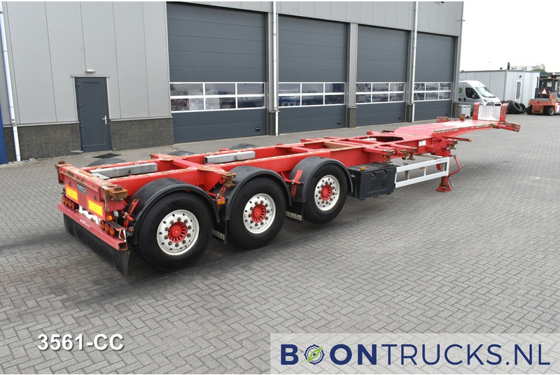 Renders EURO 900 | 2x20-30-40-45ft HC * SAF/DISC * LIFT AXLE * EXTENDABLE REAR - Semi-remorque porte-conteneur/ Caisse mobile: photos 1 Renders EURO 900 | 2x20-30-40-45ft HC * SAF/DISC * LIFT AXLE * EXTENDABLE REAR - Semi-remorque porte-conteneur/ Caisse mobile: photos 1