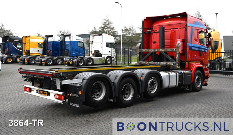 Scania R450 8x2 | EURO6 * CONTAINER TRANSPORT * 20ft TIPPING * NL TRUCK * APK 02-2026 - Camion porte-conteneur/ Caisse mobile: photos 5 Scania R450 8x2 | EURO6 * CONTAINER TRANSPORT * 20ft TIPPING * NL TRUCK * APK 02-2026 - Camion porte-conteneur/ Caisse mobile: photos 5