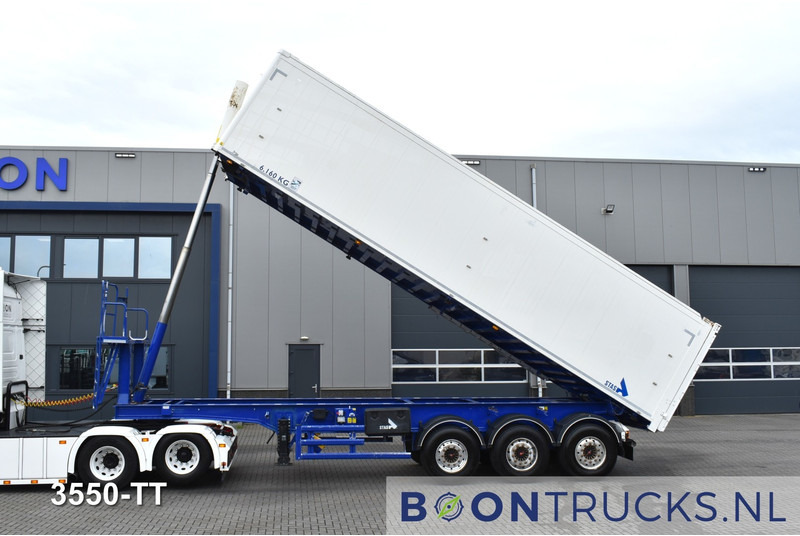 Stas S300CX | TIPPER 53 M³ * AGROSTAR * SAF / DISC * ALU * APK 10-2025 - Semi-remorque benne: photos 2 Stas S300CX | TIPPER 53 M³ * AGROSTAR * SAF / DISC * ALU * APK 10-2025 - Semi-remorque benne: photos 2