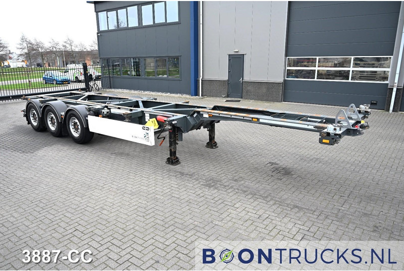 Van Hool A3C002 | 2x20-30-40-45ft HC * LIFT AXLE * DISC BRAKE * EXTENDABLE REAR - Semi-remorque porte-conteneur/ Caisse mobile: photos 4 Van Hool A3C002 | 2x20-30-40-45ft HC * LIFT AXLE * DISC BRAKE * EXTENDABLE REAR - Semi-remorque porte-conteneur/ Caisse mobile: photos 4