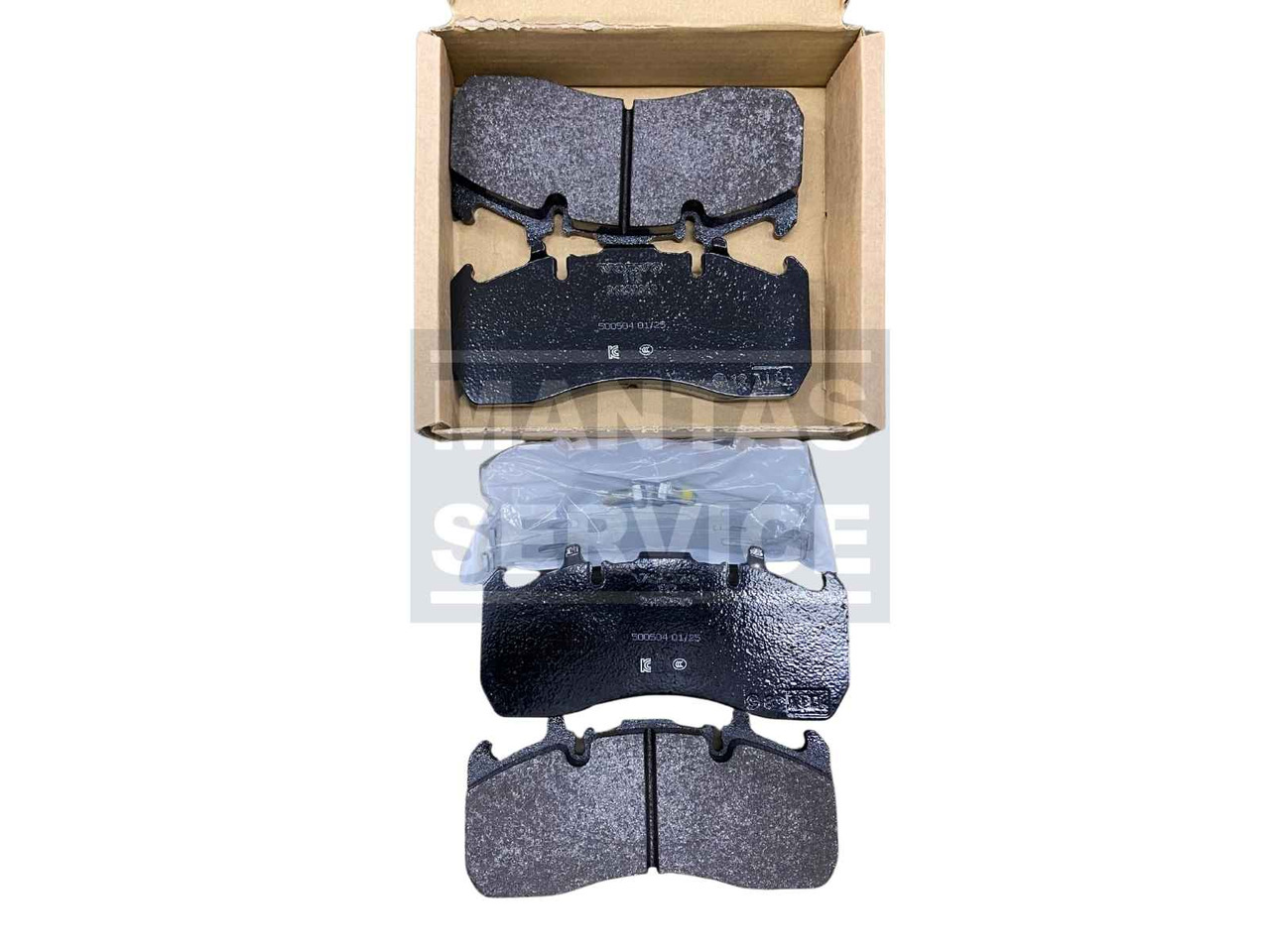 VOLVO BRAKE PAD KIT 24204888 - Plaquettes de frein pour Camion: photos 1 VOLVO BRAKE PAD KIT 24204888 - Plaquettes de frein pour Camion: photos 1