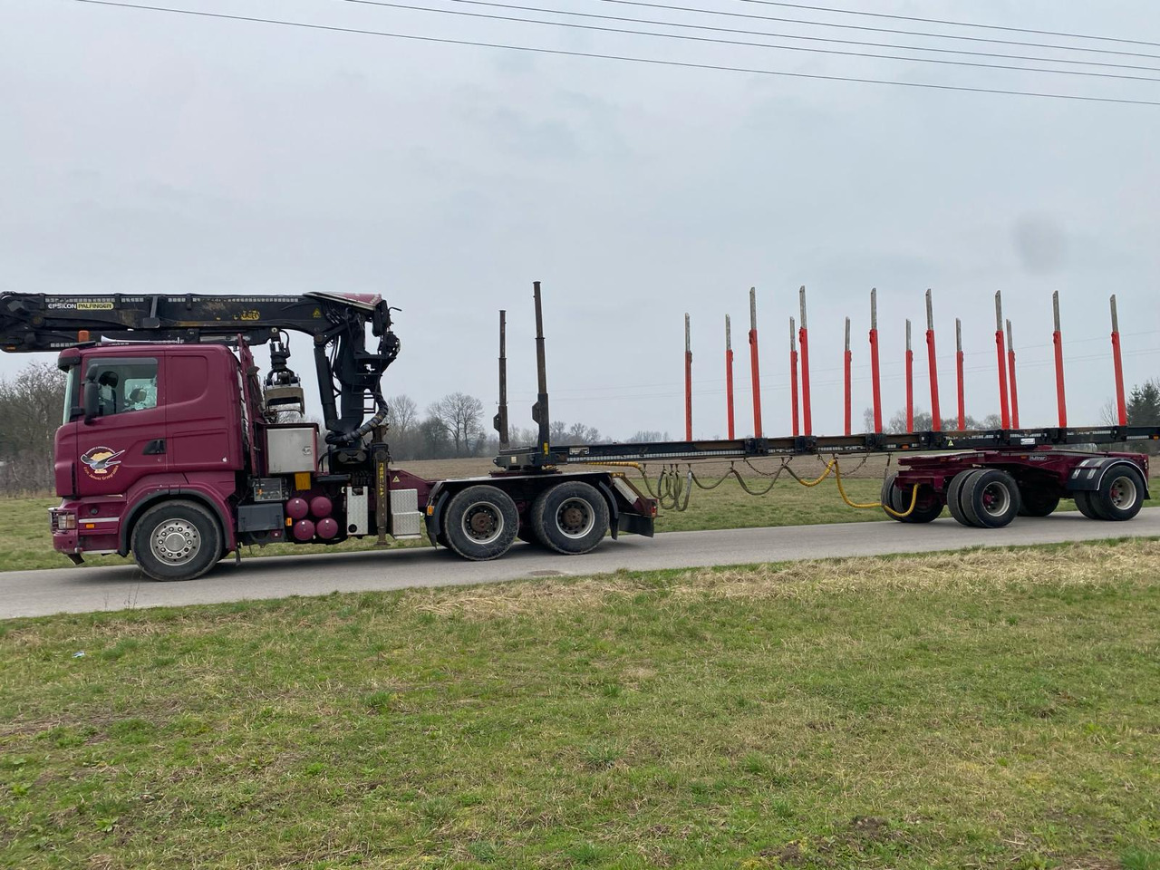 SCANIA R500 - Camion grue, Camion grumier: photos 3 SCANIA R500 - Camion grue, Camion grumier: photos 3