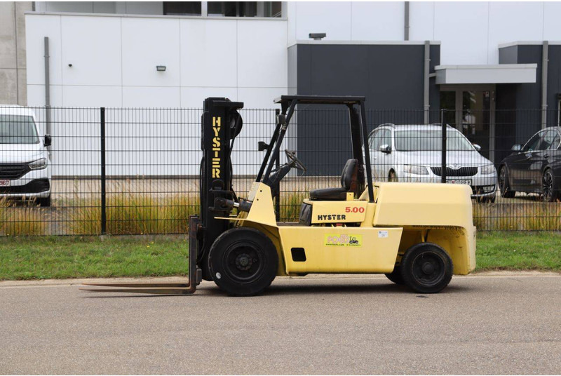 Hyster H5.00XL - Chariot élévateur diesel: photos 1 Hyster H5.00XL - Chariot élévateur diesel: photos 1