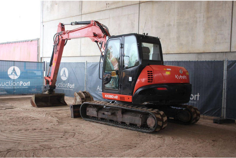 Kubota KX080-4α - Pelle sur chenille: photos 3 Kubota KX080-4α - Pelle sur chenille: photos 3