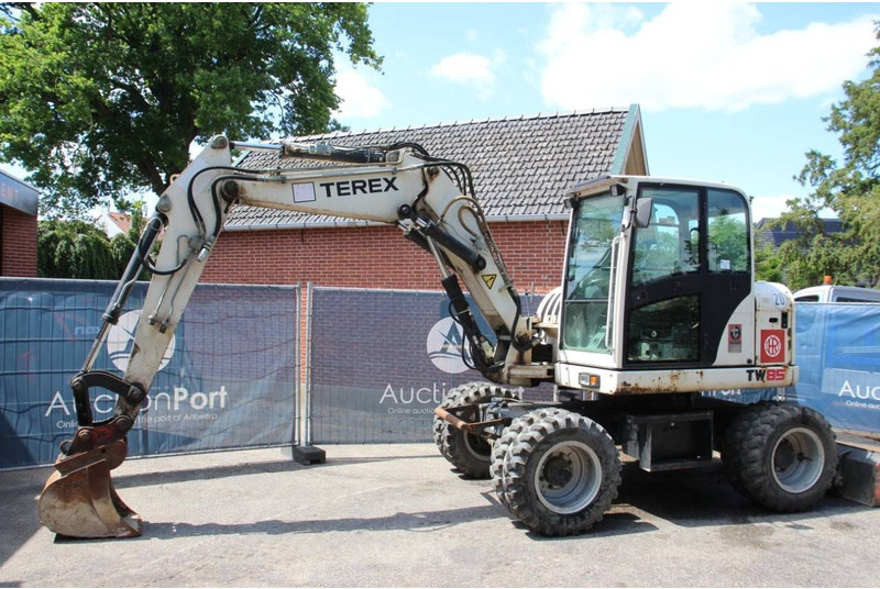 Terex TW85 - Pelle sur pneus: photos 1 Terex TW85 - Pelle sur pneus: photos 1