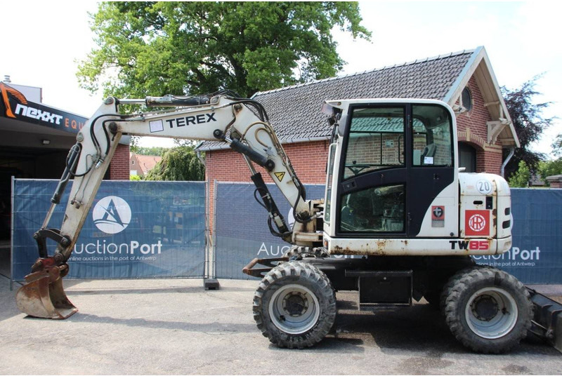 Terex TW85 - Pelle sur pneus: photos 2 Terex TW85 - Pelle sur pneus: photos 2